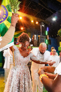 Daniel Vitro e Tatá Caetano São Batizados e Assumem o Pavilhão da Unidos do Peruche - Foto: Woody Henrique